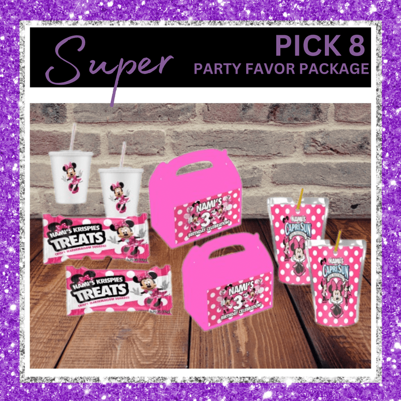 Pick 8- Party Package (Digital, Empty or Filled)