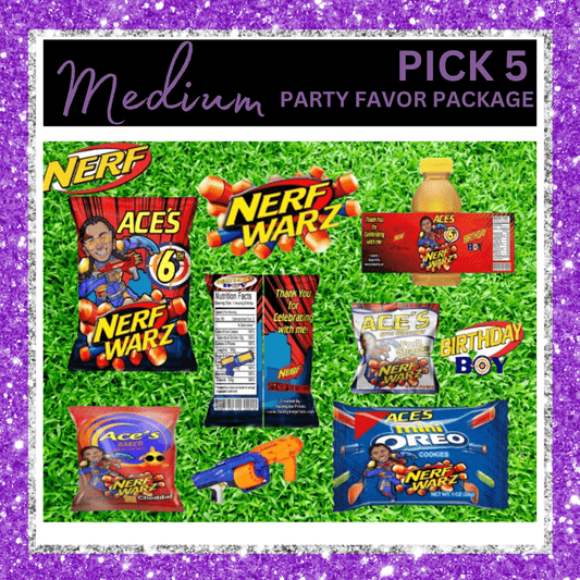 Pick 5- Party Package (Digital, Empty or Filled)