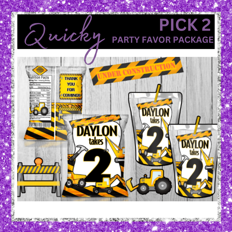 Pick 2- Party Package (Empty or Filled)