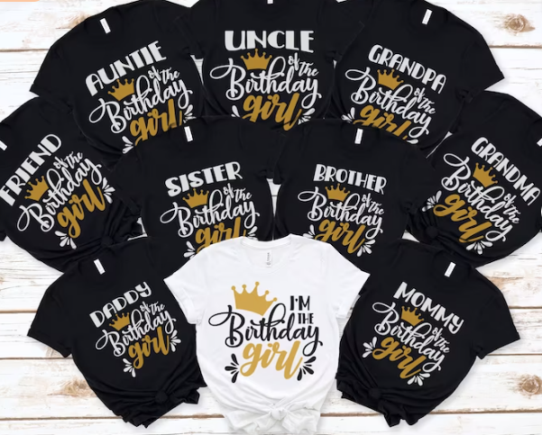 Birthday Group Tees