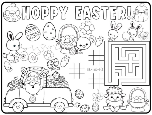 Coloring Activity Sheets