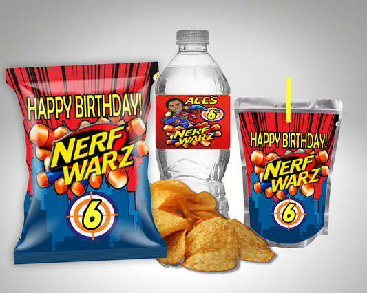 NERF inspired Party Package